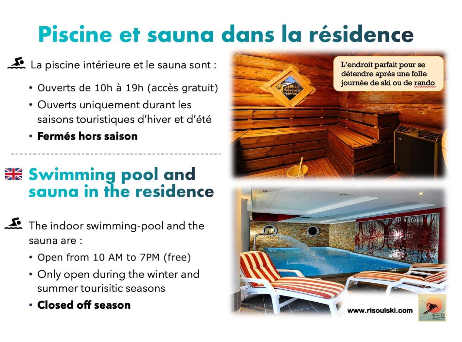 Risoulski Antares - Piscine Et Sauna Εξωτερικό φωτογραφία
